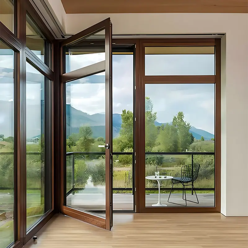 Alumíniumötvözet rendszerű ajtók