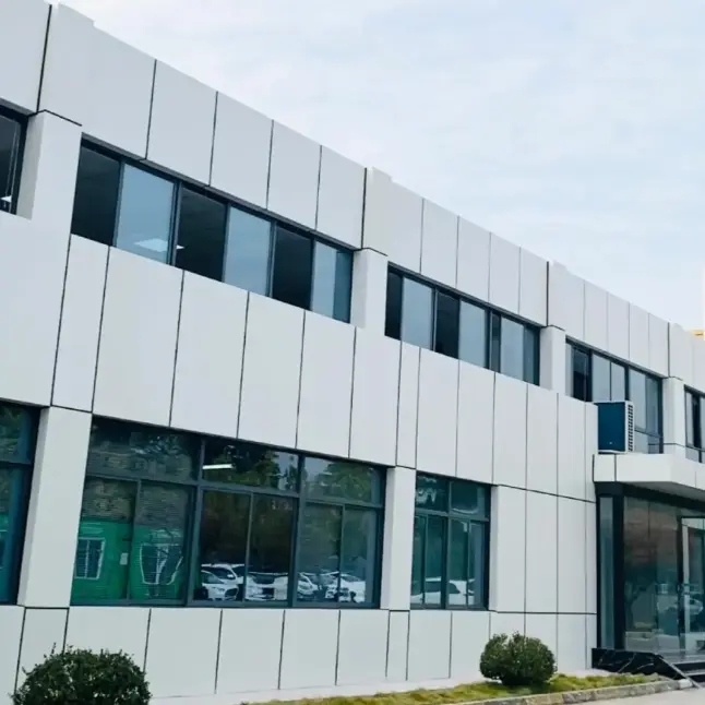 Hagyományos lapos alumínium egylapos függönyfalak