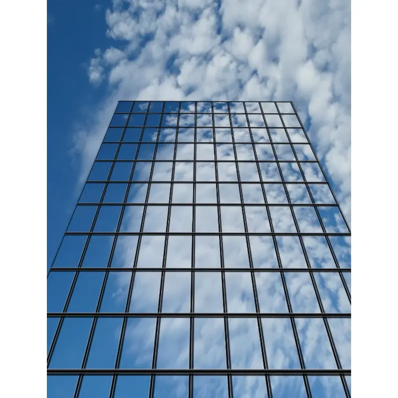 Low-E üveg függönyfalakhoz